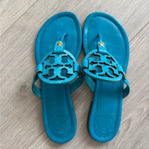 Tory Burch Vibrant Teal Sandals